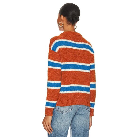 All The Ways Nikita Sweater in Burnt Orange Multi - Picture 4 of 5